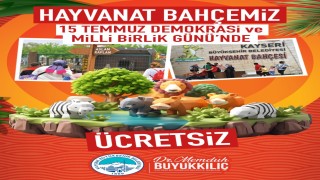 Büyükşehirin hayvanat bahçesi, 15 Temmuzda kapılarını ücretsiz olarak açacak