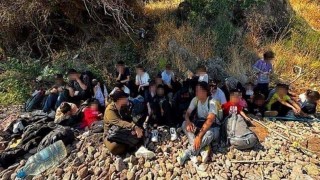 Çanakkalede göçmen kaçakçılığı operasyonu: 1 organizatör ve 37 kaçak göçmen yakalandı