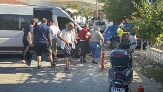 Çanakkaledeki orman yangınında yaşlı bakım merkezi tahliye edildi