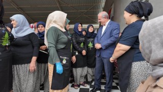 Çanakkalenin 53 yıllık Pıtıreli Köyü Tarımsal Kalkınma Kooperatifine ziyaret