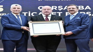 Çarşamba Ticaret Borsası 5 yıldızlı borsa statüsünü korudu