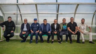 Çaykur Rizespor Başkanı Saruhandan Erzurum kampına ziyaret