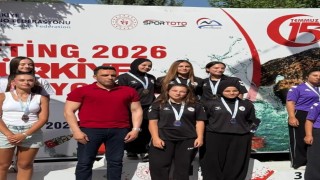 Çekerek Kano Takımı Türkiye şampiyonu oldu