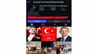 CHP Osmaniye Instagram Hesabı "Yeni Parti Osmaniye İl Başkanlığı" Olarak Değiştirildi