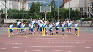 Çocuklar yazın rotasını spora çevirdi