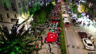 Çorum, 15 Temmuzun yıldönümünde tek yürek oldu