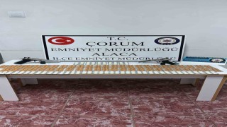 Çorumda 756 adet sentetik ecza hapı ele geçirildi: 1 tutuklama