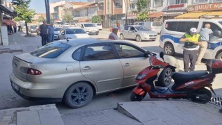 Çorum'da otomobil ile motosiklet çarpıştı: 2 yaralı