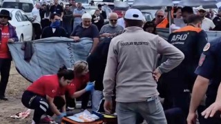 Çorumda yamaç paraşütü faciası: 30 metreden düşen pilot hayatını kaybetti