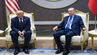 Cumhurbaşkanı Erdoğan, ABD Başkanı Trumpı resmi törenle karşıladı