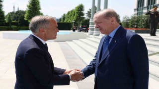 Cumhurbaşkanı Erdoğan, Kanada Başbakanı Mark Carneyi kabul etti