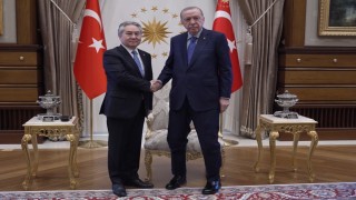 Cumhurbaşkanı Erdoğan, Kırgızistan Dışişleri Bakanı Kulubayevi kabul etti