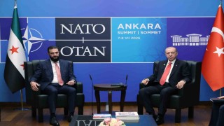 Cumhurbaşkanı Erdoğan, Suriye Cumhurbaşkanı Ahmed Şara bir araya geldi