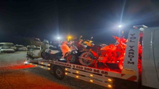 Datçada motosiklet denetimi: 19 araç trafikten men edildi