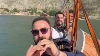 Davul zurnayla zipline keyfi