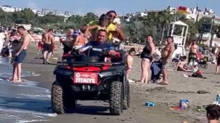 Denizde kaybolduğu zannedilen çocuk karada bulundu