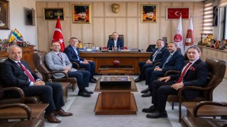 Denizli OSB Yönetimi, Denizliye yeni atanan Cumhuriyet Başsavcısına hayırlı olsun ziyaretinde bulundu