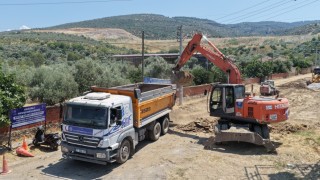 Dereköyde yol yenileme çalışmaları başladı