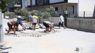 Didimde yol çalışmaları devam ediyor