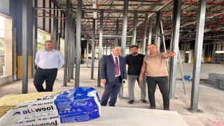 Dilovasının yeni belediye binası yükseliyor