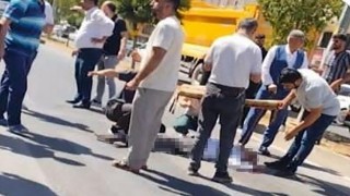 Diyarbakırda kamyonun çarptığı yaşlı adam hayatını kaybetti