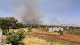 Diyarbakırda örtü yangını