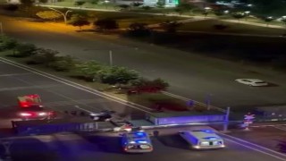 Diyarbakırda otomobil trenle çarpıştı: 2 yaralı