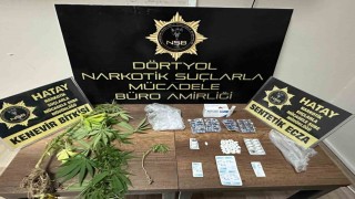 Dörtyolda uyuşturucu operasyonu: 2  gözaltına