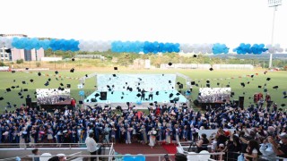 Düzce Üniversitesi mezuniyet törenleri sona erdi