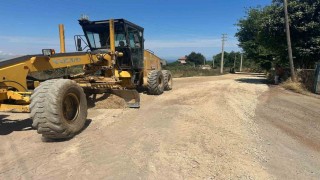 Düzcede köylerde alt yapı çalışmaları sürüyor