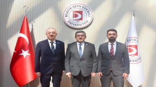 Eczacılık camiasından BŞEÜ Rektörü Kaplancıklıya ziyaret