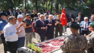 Edirnede 15 Temmuz Demokrasi ve Milli Birlik Gününde şehit kabirleri ziyaret edildi
