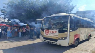 Edirnede Türkiye Şampiyonu minik sporculara coşkulu karşılama