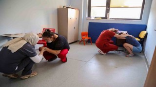 EFAKtan Otizm Yaşam Merkezinde hayat kurtaran tatbikat