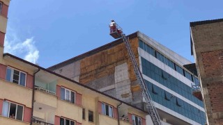 Elazığda baca yangını paniğe neden oldu
