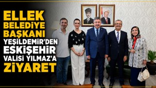 Ellek Belediye Başkanı Yeşildemir’den Eskişehir Valisi Yılmaz’a Ziyaret