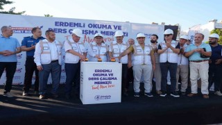 Erdemli Okuma ve Ders Çalışma Merkezinin temeli atıldı