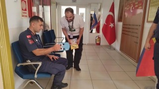 Erfelekte güvenlik güçlerinin hareket yaşı ölçüldü