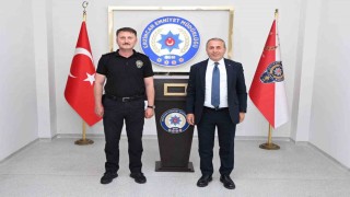 Erzincan eski İl Emniyet Müdürü Kurttan Baybabaya ziyaret