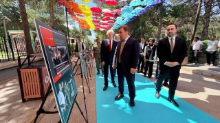 Erzincanda 15 Temmuz Anma Merkezi ziyarete açıldı