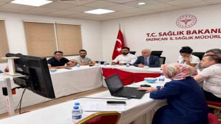 Erzincanda evde sağlık hizmetlerinde koordinasyon ele alındı