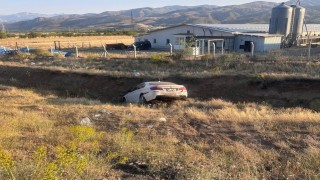 Erzincanda otomobil yoldan çıktı: 3ü çocuk 6 yaralı