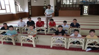 Erzincan'da yaz Kuran kursları başladı, camiler çocuk sesleriyle şenlendi