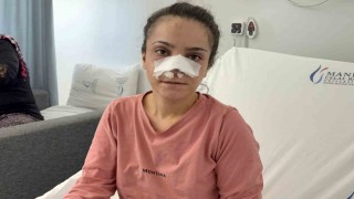 Eşinin kopardığı burnu başarılı operasyonla yerine dikildi