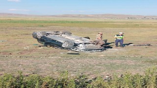 Eski belediye başkanının kullandığı araç takla attı: 4 yaralı