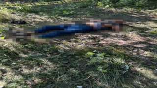Eskişehirde bir kişi ağaçlık alanda ölü bulundu