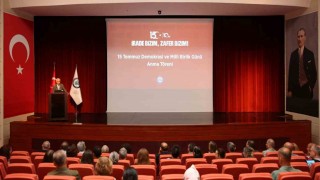 ESOGÜde 15 Temmuz Demokrasi ve Milli Birlik Günü Anma programı düzenlendi