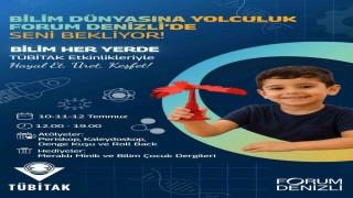 Forum Denizli, TÜBİTAK Bilim Her Yerde çocuk şenliğine ev sahipliği yapacak