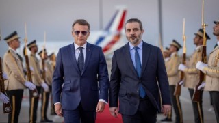 Fransa Cumhurbaşkanı Macron Suriyede