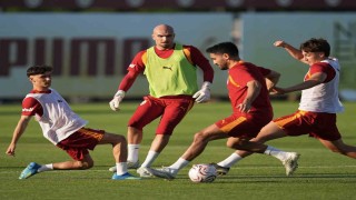Galatasaray, günü çift antrenmanla tamamladı